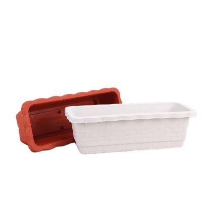 High quality rectangular plastic planter (4)